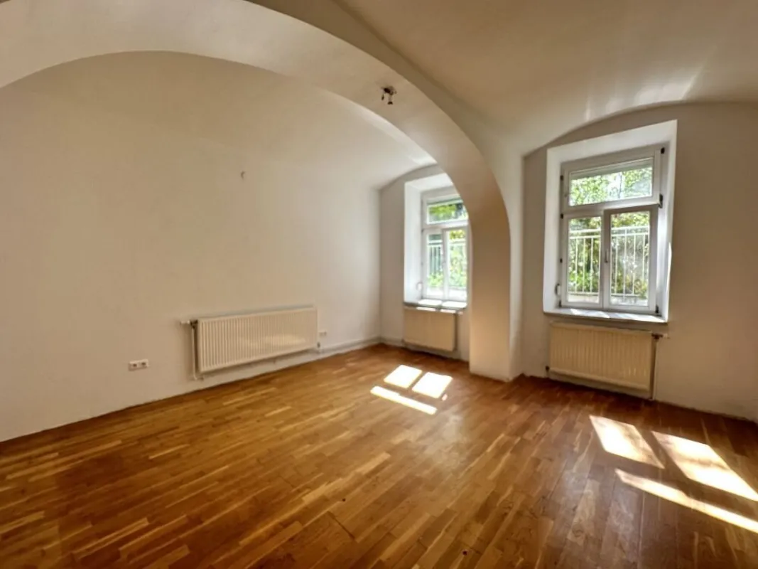 TOP Lage - 3-Zimmer-Altbauohnung mit separater Küche und 138 m² Eigengarten in bester Innenstadtlage - direkt bei der TU Graz - Bild 1