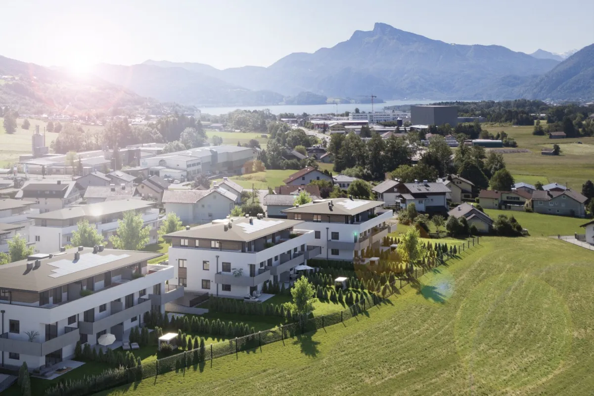 3 Zimmer Wohnung mit sonnigem Balkon in Mondsee - Bild 1