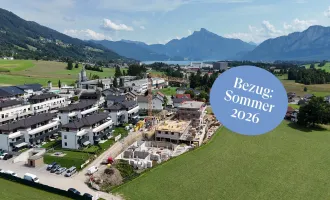 Traumhafte 2 Zimmer Wohnung mit 90m² Garten in Mondsee