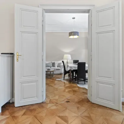 Einzigartiges Wohnen im Herzen des 8. Bezirks: Charmante 3 Zimmer Altbauwohnung in einem top gepflegten Altbau-Gebäude! - Bild 3