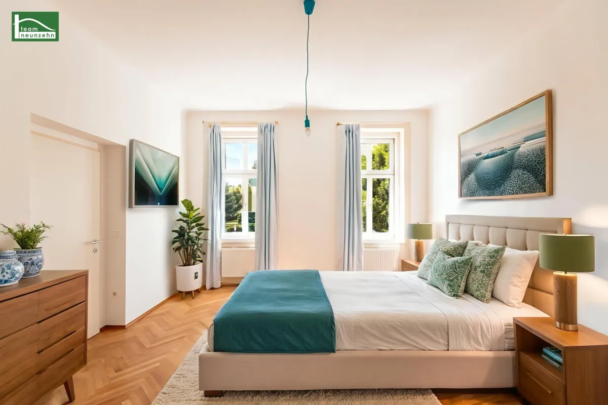 Charmante Altbau-Wohnung in begehrter Lage des 19.Bezirks (Hohe Warte) - sofort beziehbar - Bild 1
