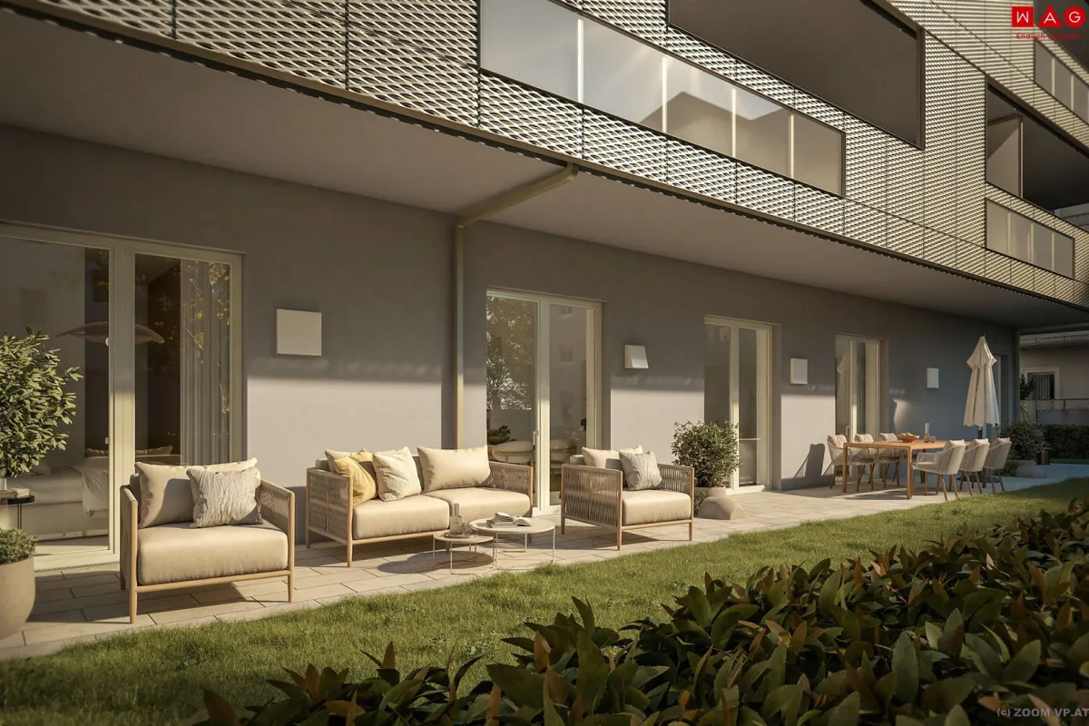 Sonne genießen im eigenem Garten - exklusive 3-Zimmer Wohnung inklusive nachhaltigem Energiesystem - Bild 1