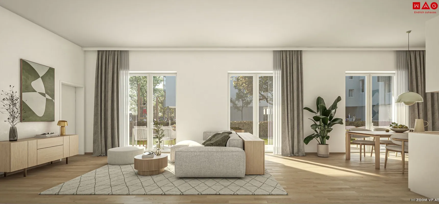 Smart wohnen mit Stil – Gartenwohnung mit grüner Energie - Bild 1