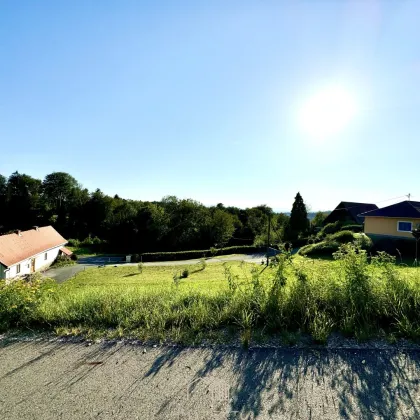 BAUGRUND IN LAßNITZHÖHE: Sonniges Grundstück nähe Schwarzl-Klinik mit Fernblick - Bild 2