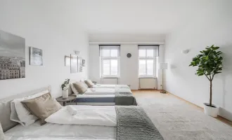 RETRO-CHIC II AIRBNB oder SELBST EINZIEHEN II KOMPLETT MÖBLIERT II ca. 11m² BALKON  II SOFORT NUTZBAR II NÄHE U6/AKH/VOLKSOPER/WUK