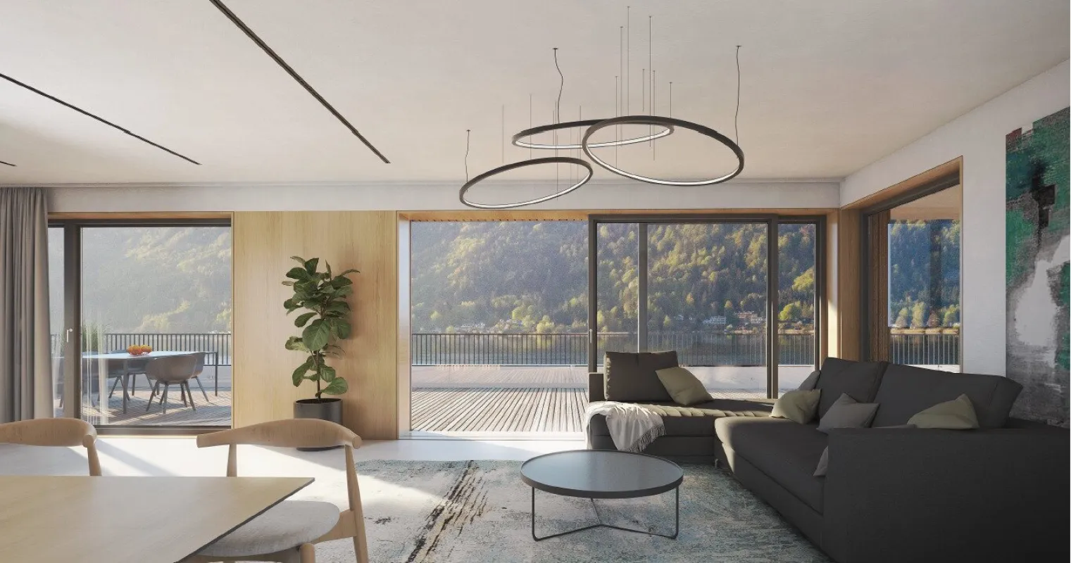EXKLUSIVES WOHNERLEBNIS mit Blick auf den See (Airbnb möglich) - Bild 1