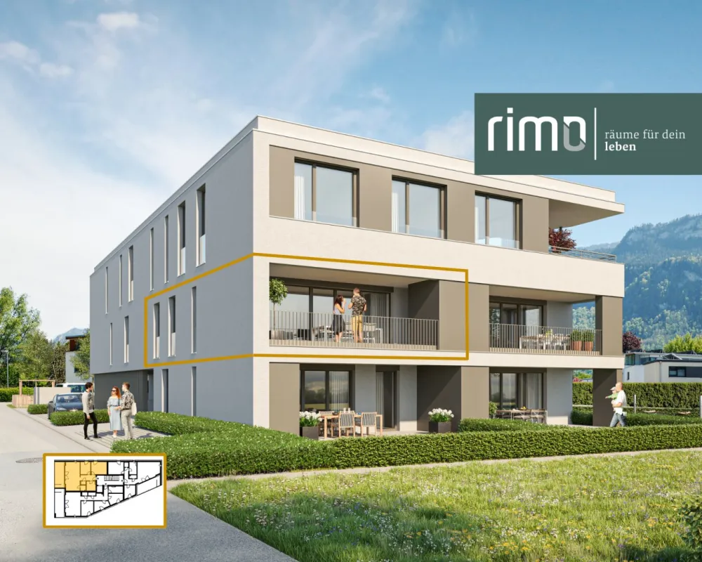 3-Zimmerwohnung mit Terrasse - Top 04 - Bild 1