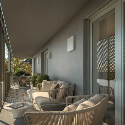 Ruhelage am Bindermichl: Perfekt aufgeteilte 3-Zimmer Wohnung mit 26 m² großem Balkon - Bild 2