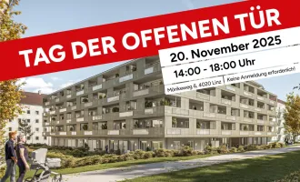 Wohlfühlwohnen mit kleinem ökologischen Fußabdruck! 3-Zimmer Wohnung mit großem Balkon