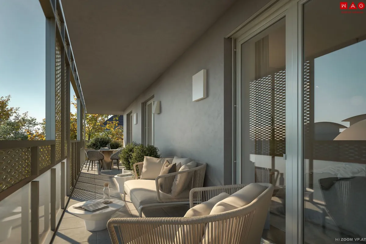 Wohlfühlwohnen mit kleinem ökologischen Fußabdruck! 3-Zimmer Wohnung mit großem Balkon - Bild 1