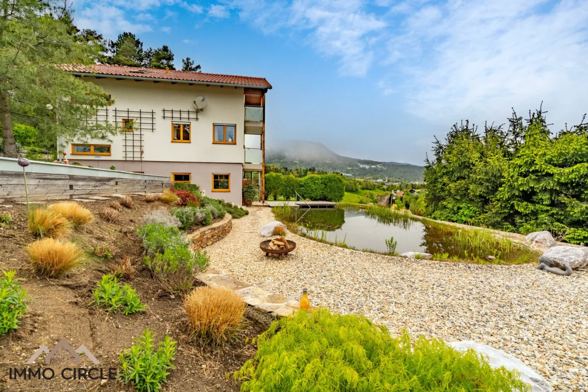 ++SCHÖCKL-BLICK++Einfamilienhaus mit privatem Schwimmteich, nahe Sankt Radegund - Bild 1