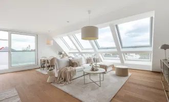 ERSTBEZUG | PENTHOUSE mit ca. 59 m² PANORAMA-DACHTERRASSE | 4-Zimmer | TG-Stellplatz optional | Nachhaltiges Wohnbauprojekt