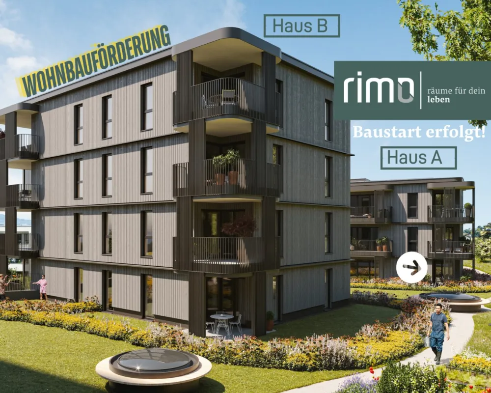 2-Zimmer-Gartenwohnung in Götzis - Top A1 - Bild 1