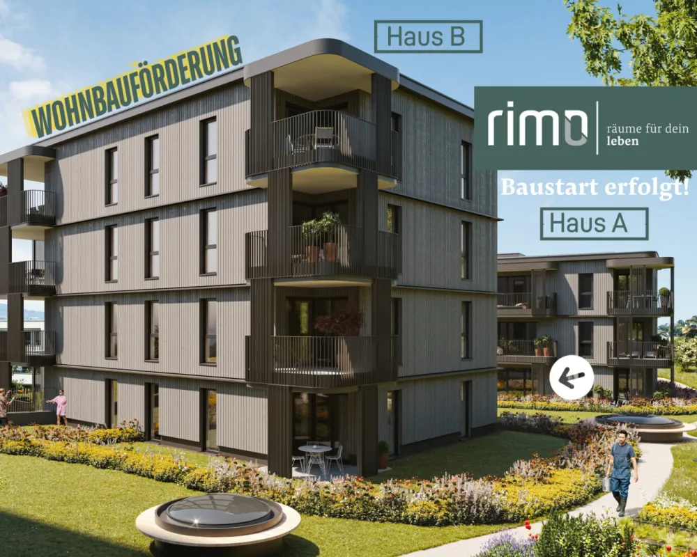 1-Zimmer-Gartenwohnung in Götzis - Top A2 - Bild 1