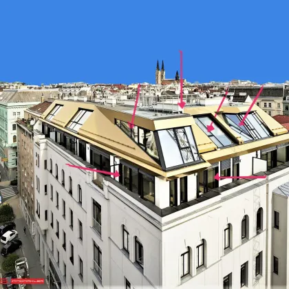 NEUER BESTPREIS - GENIALES PENTHOUSE - 70m² TERRASSEN - 215m² WFL - PANORAMABLICK - SÜD- WEST -  2 STELLPLÄTZE - - Bild 2