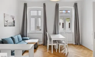 Stilvolle, kürzlich sanierte 1-Zimmer-Wohnung in zentraler Lage