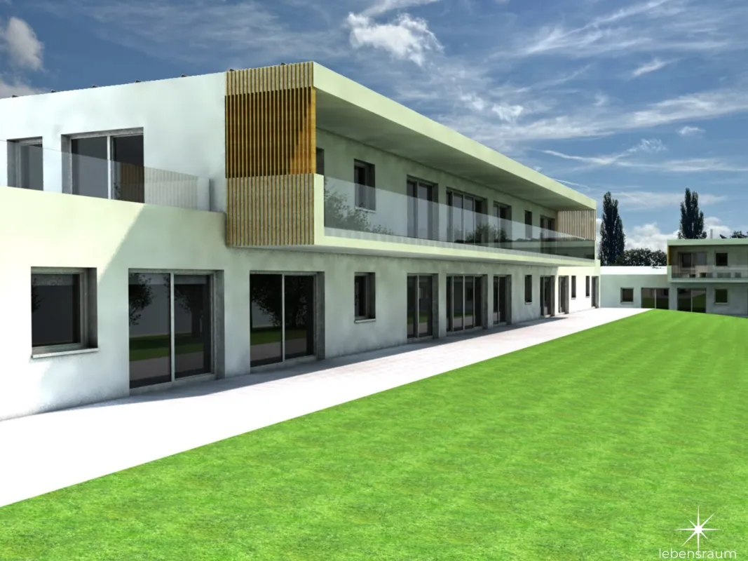 Modernes Wohnen in Pusarnitz. Wohnungen mit Grünfläche oder Panoramaterrasse. Neubau. - Bild 1