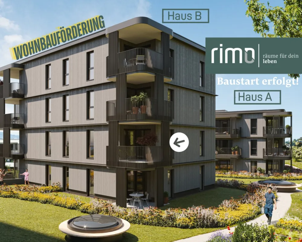 2-Zimmer-Terrassenwohnung in Götzis - Top B3 - Bild 1