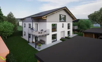 Neubau Ried/Tumeltsham-2 Gartenwohnungen-Lift, Doppelcarport und Topausstattung