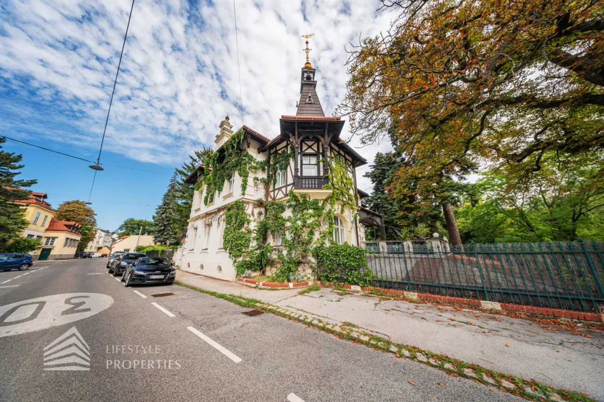 Historische Villa und lukratives Baugrundstück mit Zinshausprojekt! - Bild 1