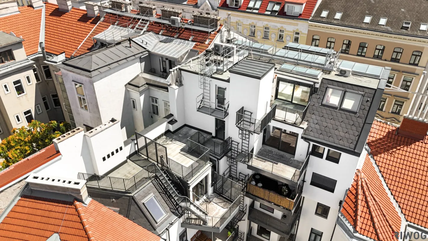 2 ZIMMER NEUBAUWOHNUNG IM 1. DACHGESCHOSS MIT CA. 20 m² DACHTERRASSE II ERSTBEZUG II NÄHE SIEBENBRUNNENPLATZ II - Bild 1