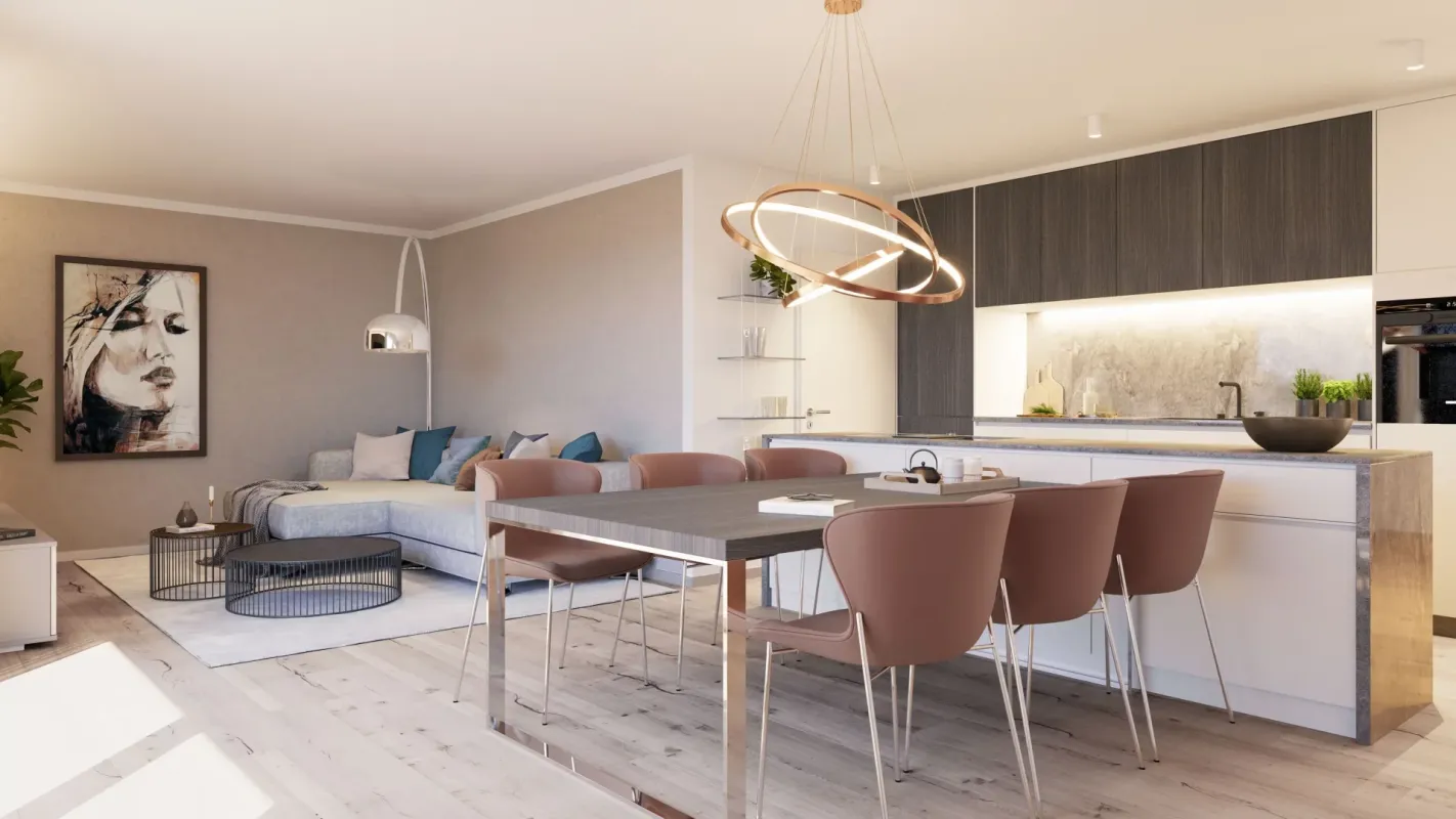 Traumhafte Dachgeschosswohnung zwischen Irrsee und Mondsee - Bild 1