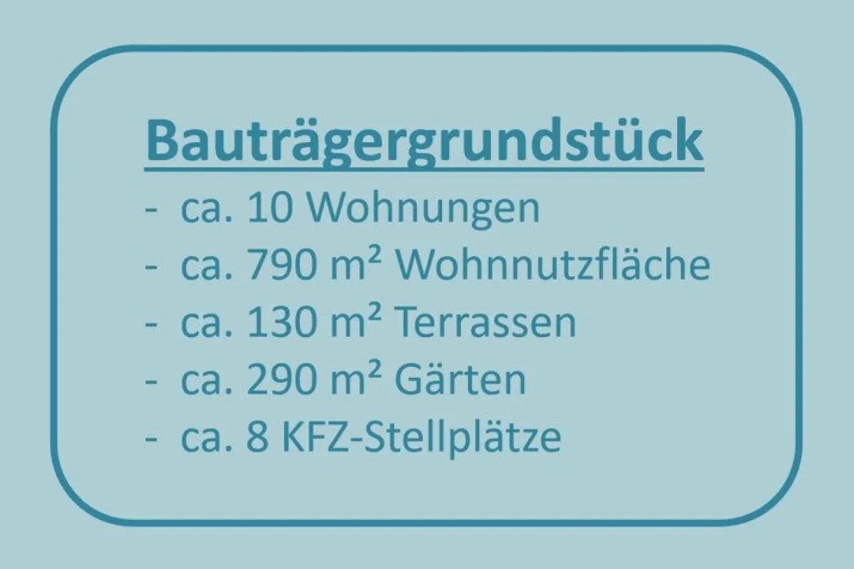 BAUTRÄGERGRUNDSTÜCK - Bild 1