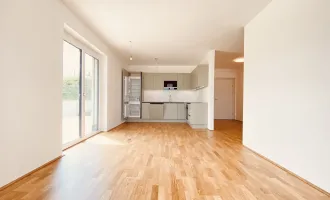 Sonnige Drei-Zimmer-Gartenwohnung mit Terrasse und Gartenraum