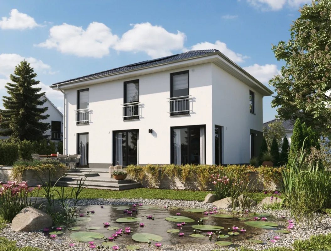 Schlüsselfertige Stadtvilla in Massivbauweise mit Fixpreisgarantie in Vomperbach (Grundstück vorhanden) - Bild 1