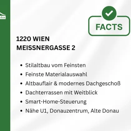 Soeben fertig gestellt! Herausragende Stil-Altbau Eigentumswohnungen in direkter Nähe zu U1 Kagran, Donauzentrum und Alte Donau ! - Bild 2