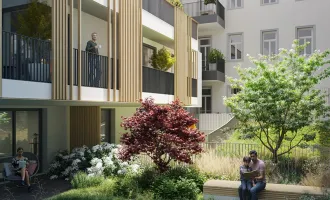 RÜCKZUGSORT IM GRÜNEN: STILVOLLE MAISONETTE MIT GARTEN