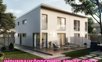 Neues Zuhause in Vorarlberg - Doppelhaushälfte mit Garten, Terrasse & Erstbezug! Min 135.000 Wohnbauförderung. (Haus B - Rechts)