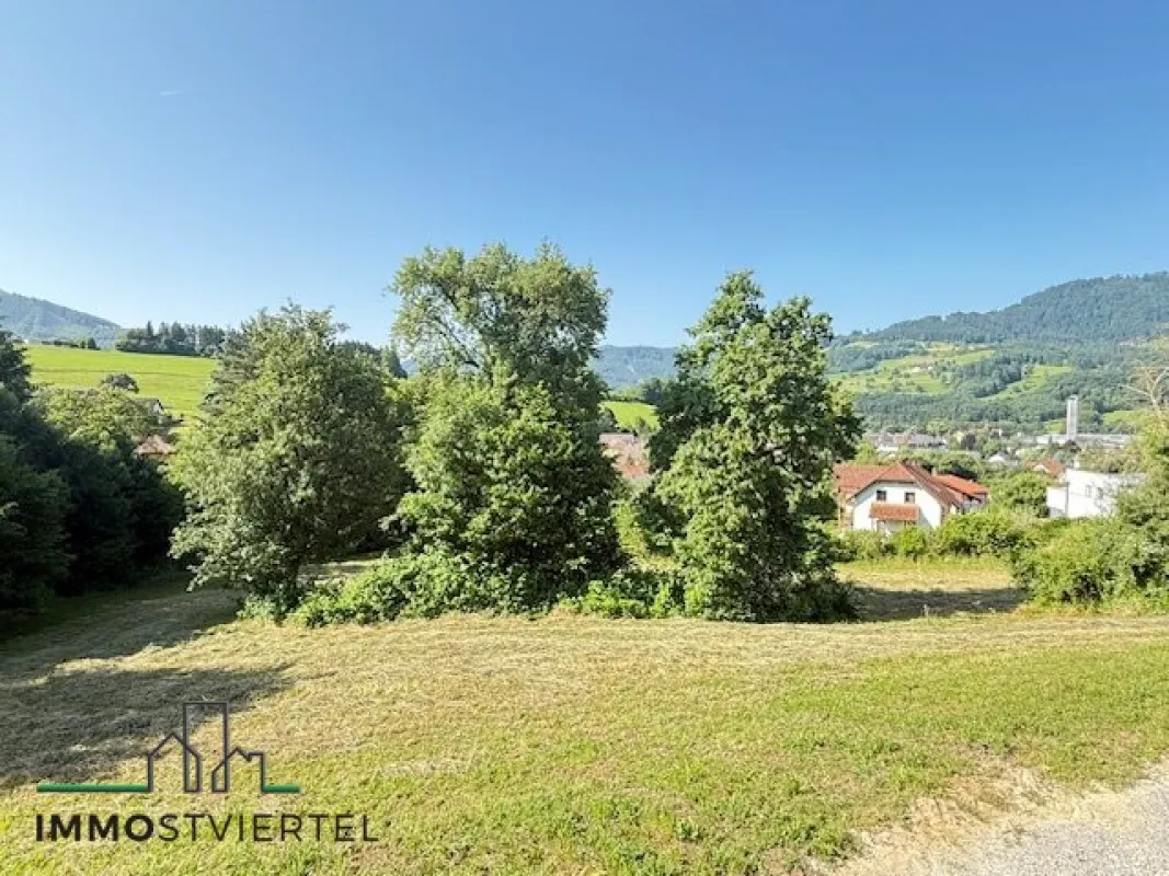 Baugrund in ruhiger neuer Siedlungslage in Scheibbs mit verlängerten Bauzwang!! PROVISIONSFREI! - Bild 1