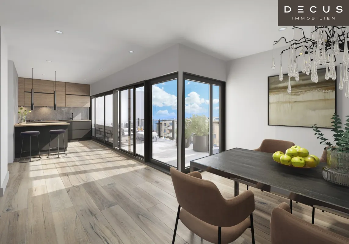 DACHGESCHOSSWOHNUNG | MODERNE BAUWEISE | TERRASSE - Bild 1