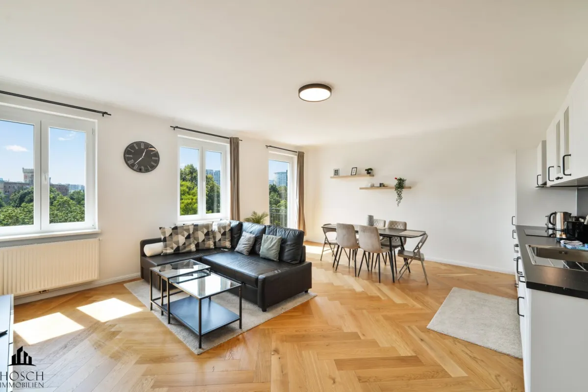 Exklusiv im Fasanviertel - stilvolle 3-Z-Whng mit Balkon | zwischen Schloss Belvedere und Schweizergarten - Bild 1