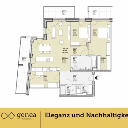 AKTION 50/50 | Luxuriöse Wohnräume in Reininghaus | Provisionsfrei | Esplanade 7 - Bild 3