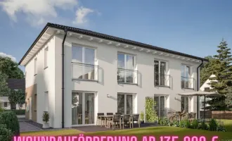 Traumhaftes Doppelhaus in Ziegelbauweise in Götzis in Planung - Wohnbauförderung möglich ab 135.000.-