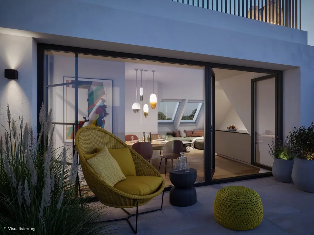 3-ZIMMER DG WOHNUNG MIT GROßZÜGIGER WOHNKÜCHE UND TERRASSE - Bild 1