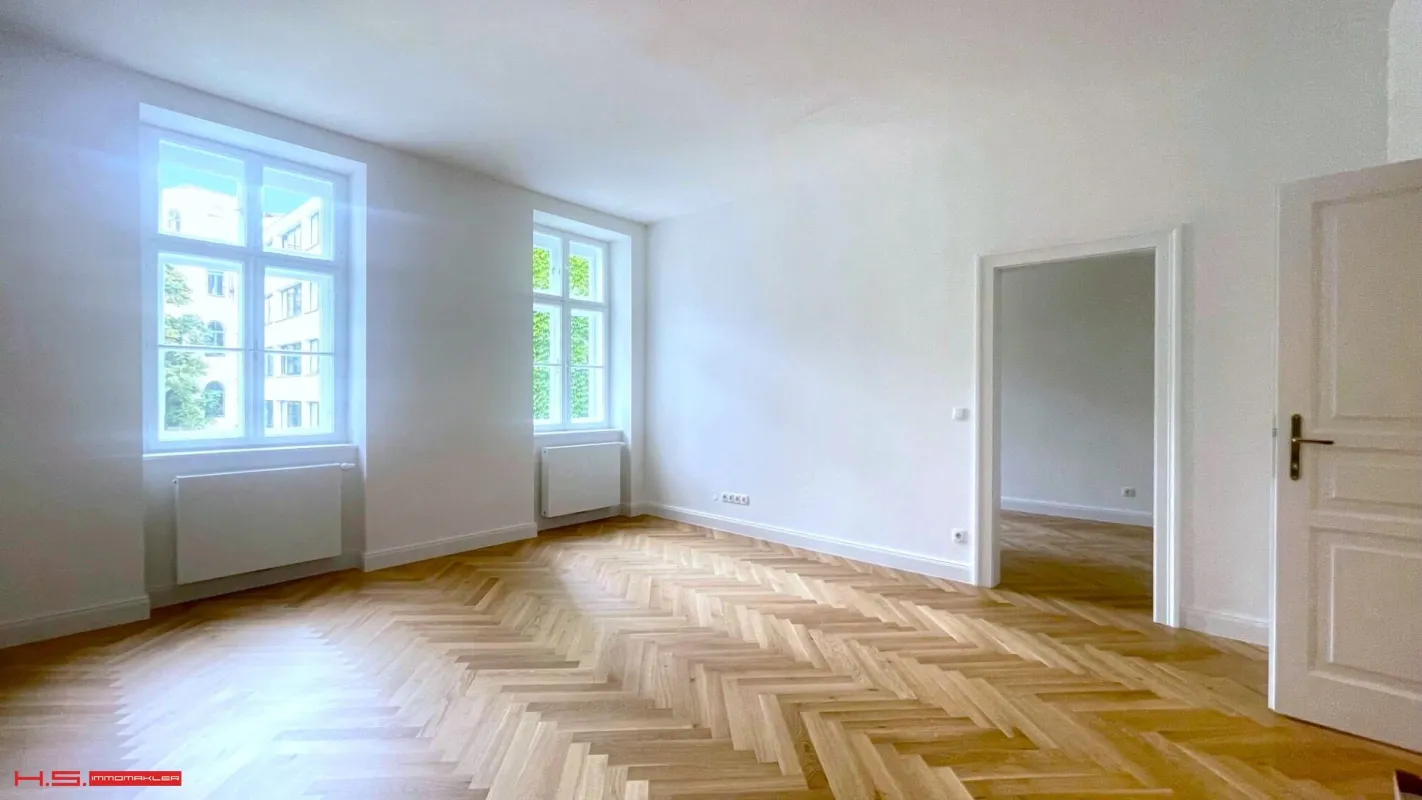 GRÜNBLICK - ERSTBEZUG - RENOVIERTES STILJUWEL - ECHTE TOPLAGE - GARAGENOPTION - U BAHN - Bild 1
