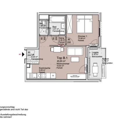 *Ende 2026* Provisionsfreie 2-Zimmer Wohnung! - Bild 3
