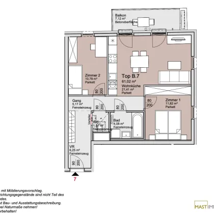 *November 2026* Provisionsfreie 3-Zimmer Wohnung bei der Alten Donau! - Bild 2