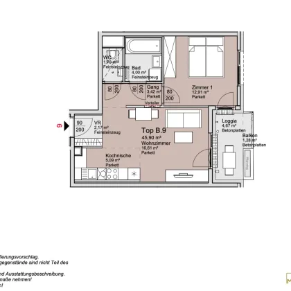 *Ende 2026* Provisionsfreie 2-Zimmer Wohnung mit Loggia! - Bild 2