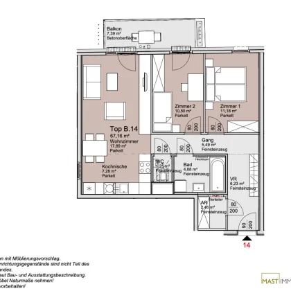 *Ende 2026* Provisionsfreie 3-Zimmer Wohnung unweit der Alten Donau! - Bild 2