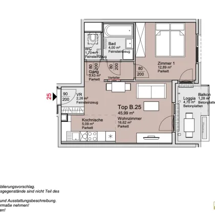 *Ende 2026* Provisionsfreie 2-Zimmer im 4. Stock! - Bild 2