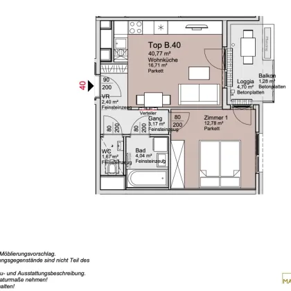 *Ende 2026* Provisionsfreie 2-Zimmer Wohnung im 5. Stock unweit des Donauzentrums! - Bild 2