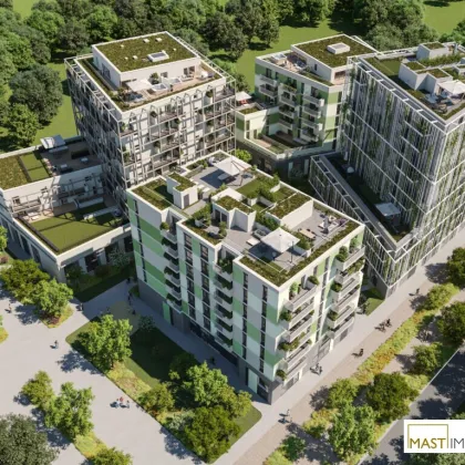 *Absolutes Unikat* Provisionsfreie 5-Zimmer Dachgeschosswohnung mit über 160 qm Freifläche unweit des Donauzentrums! - Bild 2