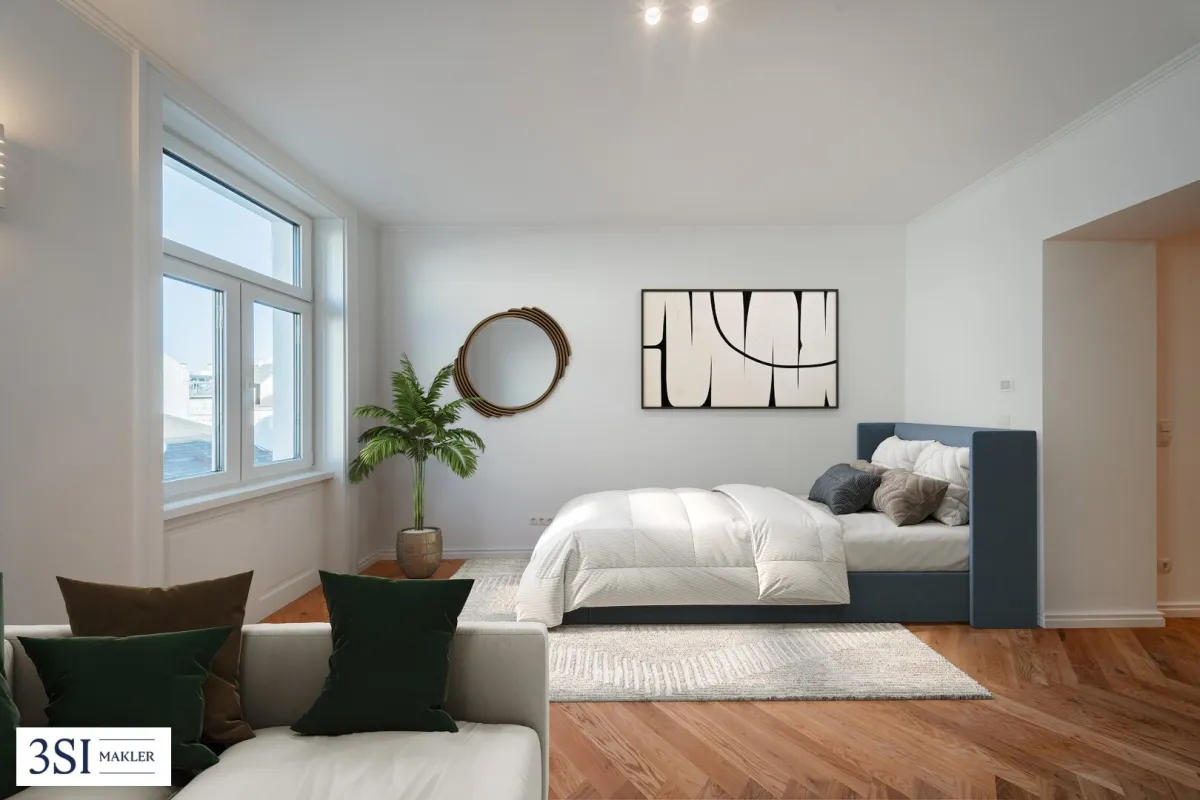 Wunderschöne 1-Zimmer-Garçonnière mit separater Küche in Bestlage - Bild 1