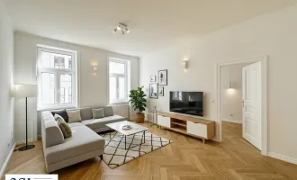 Sanierte 2-Zimmer-Stilaltbauwohnung mit Top-Anbindung