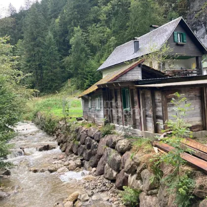 Für kreative Köpfe und Bastler, kleines Almhaus für Naturliebhaber! - Bild 3