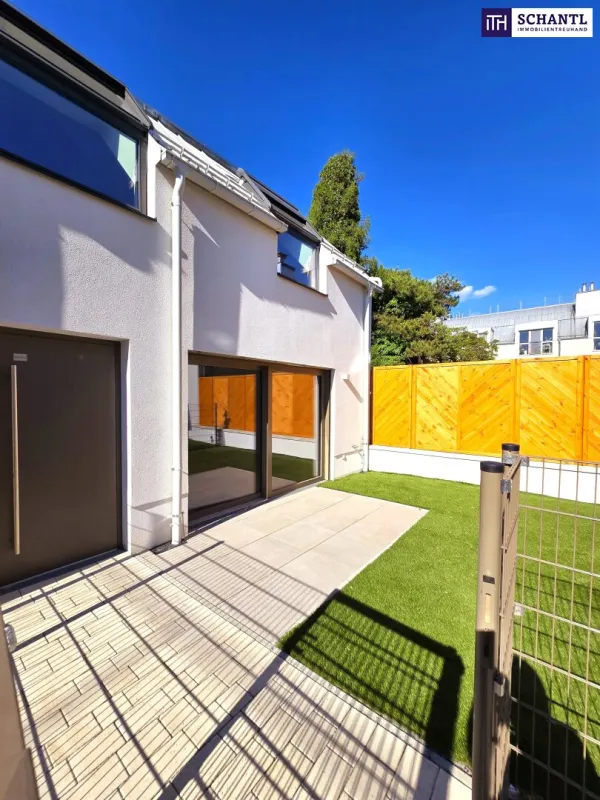 Herbstaktion! Lebens(t)raum Erfüller! Cooles Townhouse mit Garten! Ideale Raumaufteilung + Erdwärme + Absolute Ruhelage + Tiefgarage + Ideale Süd Ausrichtung! Nachhaltig und zukunftssicher investiert! - Bild 1